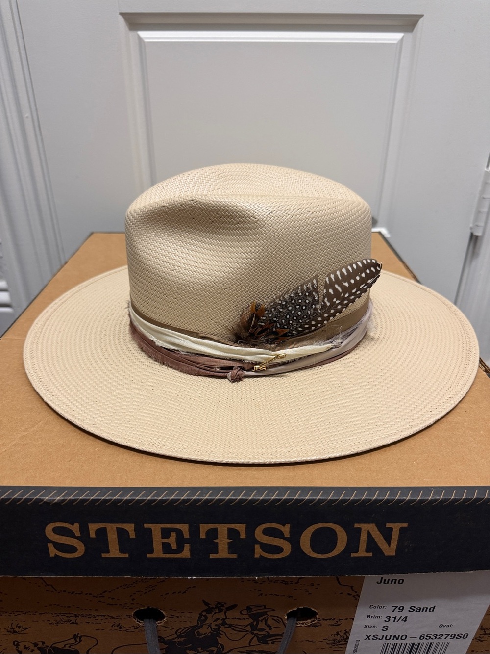 Stetson Juno Straw Hat